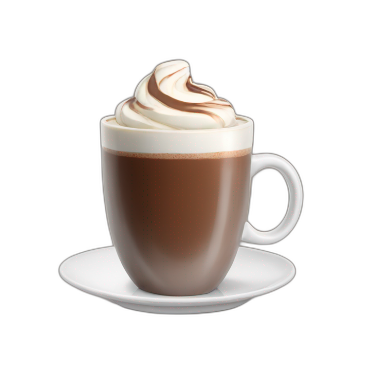earl grey hot chocolate emoji