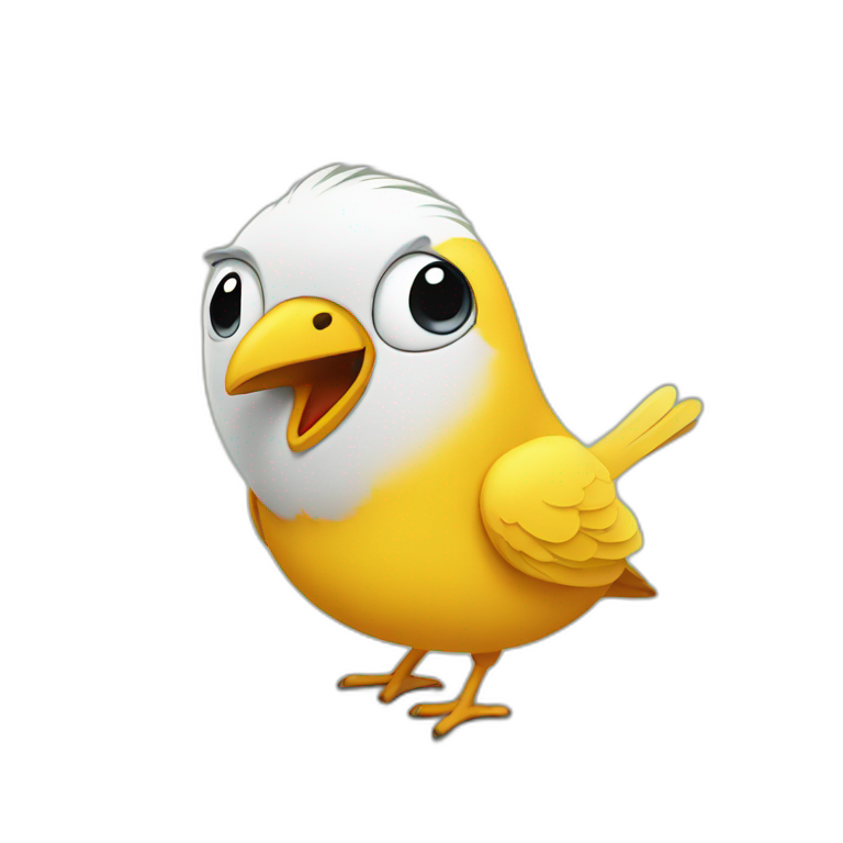 bird have ticket emoji