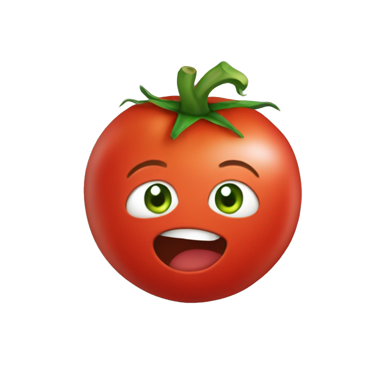 Moitié de tomate emoji