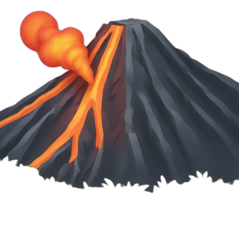 Volcano emoji