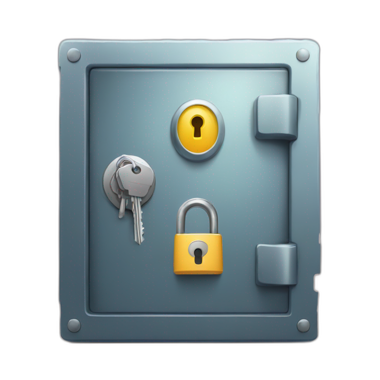 secure password safe emoji