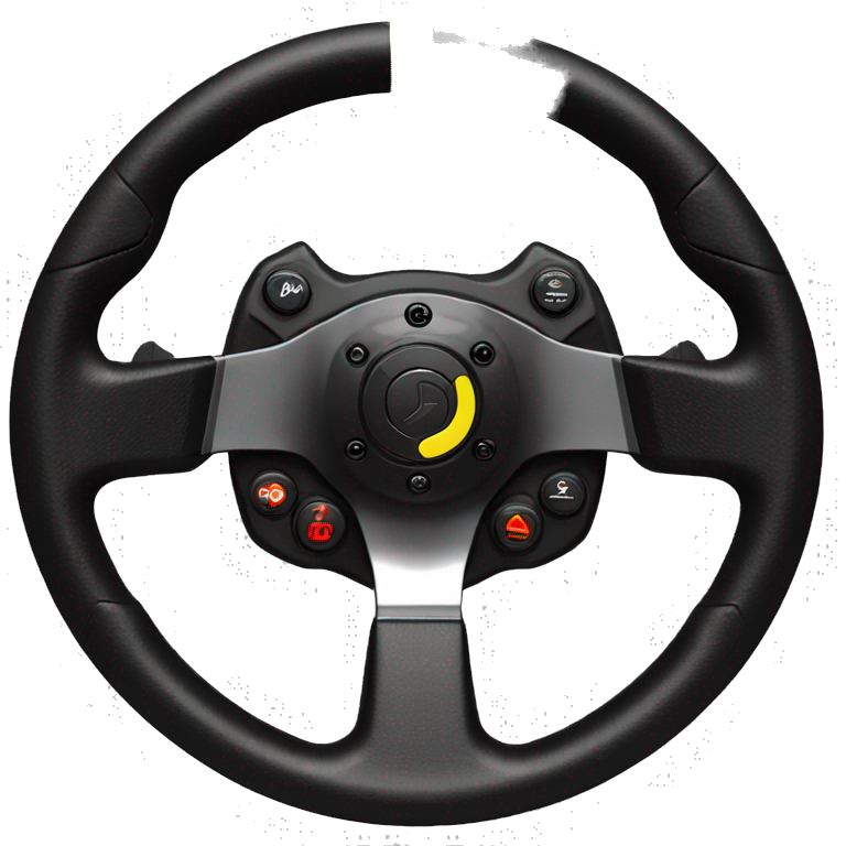 sim racing wheel fanatec emoji
