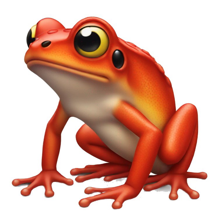 red frog emoji