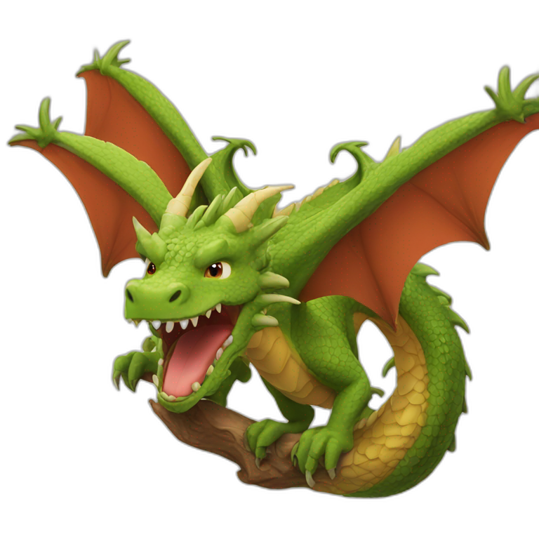 a photo of a dragon emoji