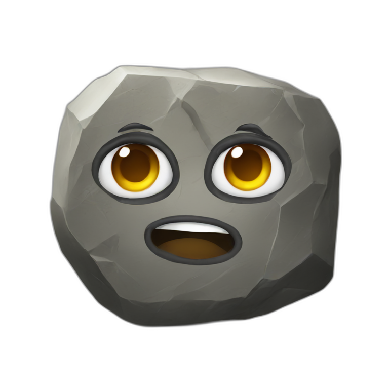 rocks emoji