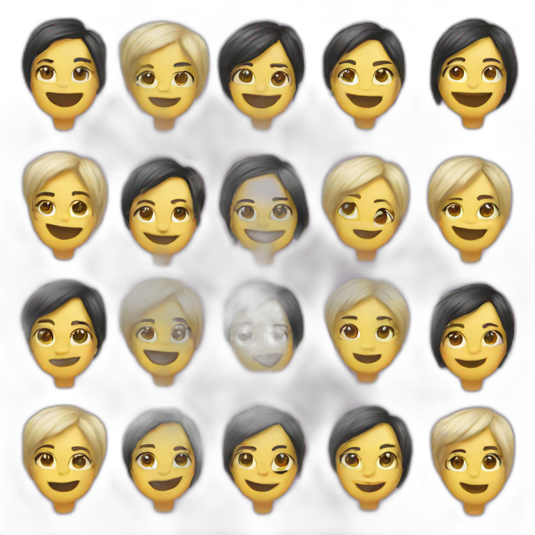Create a latin Lily Allen-like emojis emoji