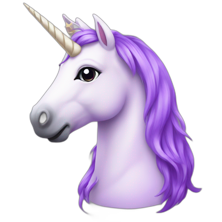 cute-unicorn-purple emoji