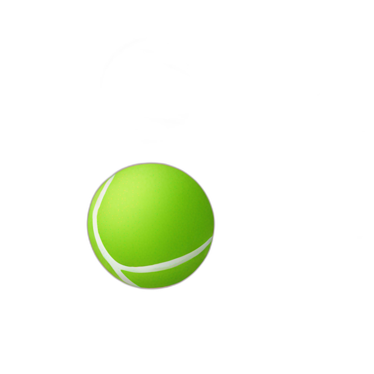 tennis ball watermelon emoji