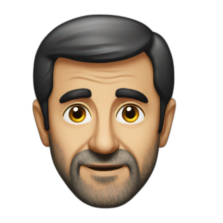 ahmadinejad face emoji emoji