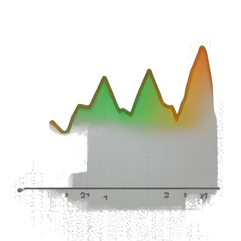 charts down  emoji