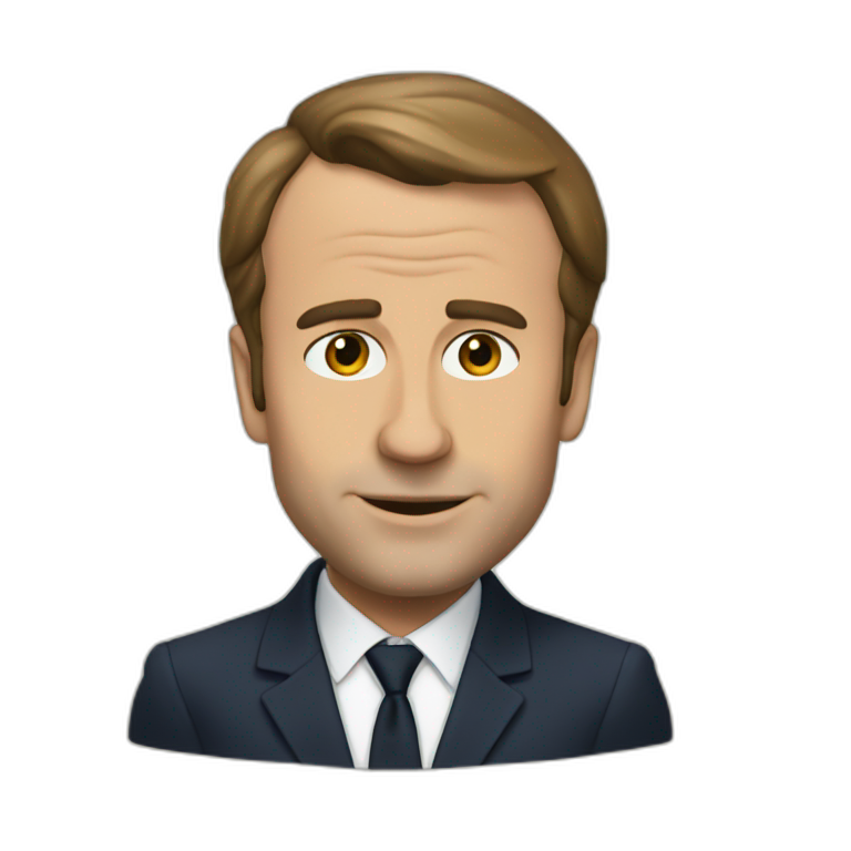 Macron qui dors emoji