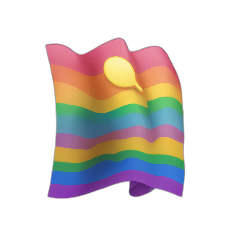 pride flag stars emoji