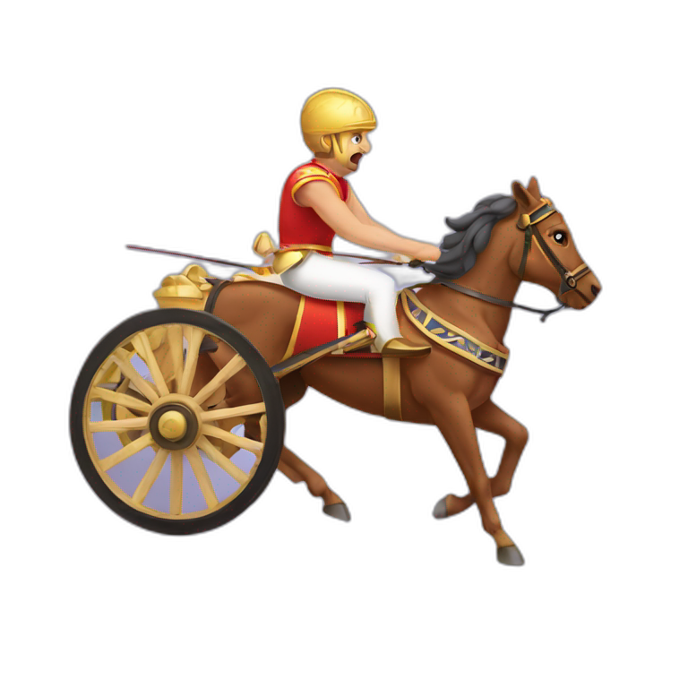 chariot racing emoji