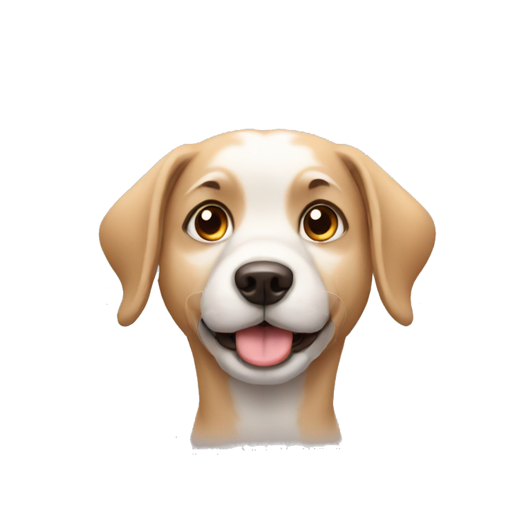 Dog. Face emoji