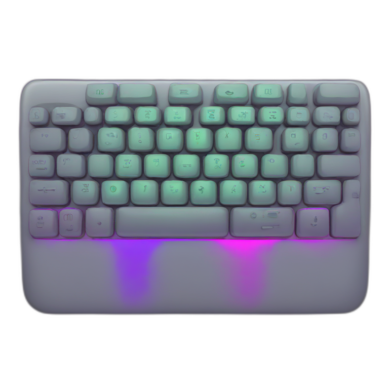 rgb keyboard emoji