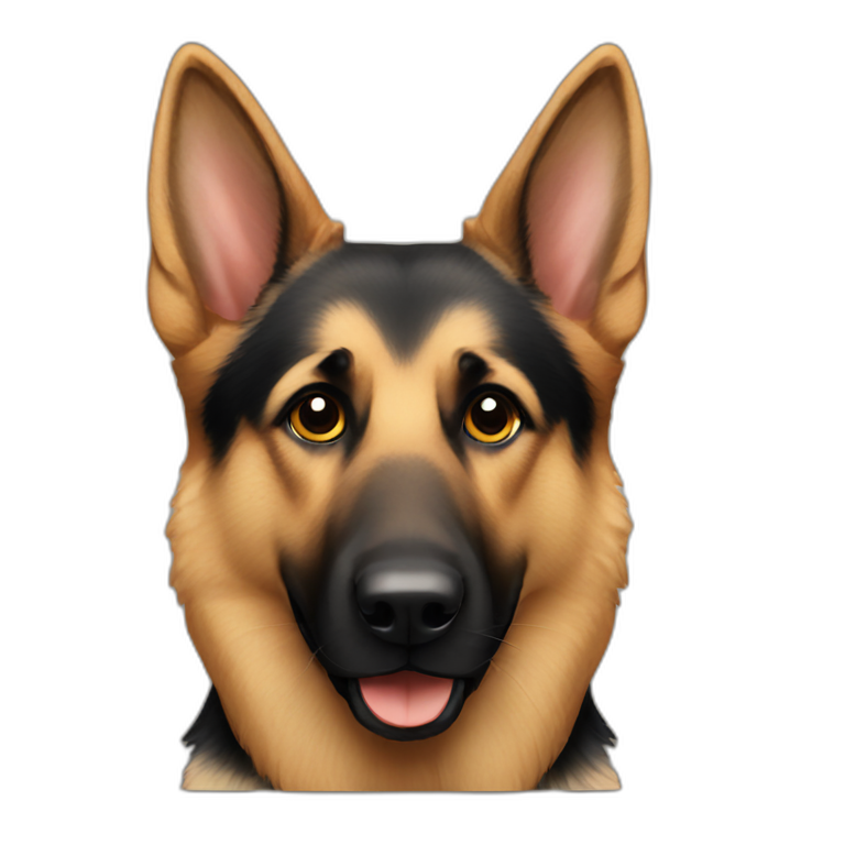 german shepherd emoji