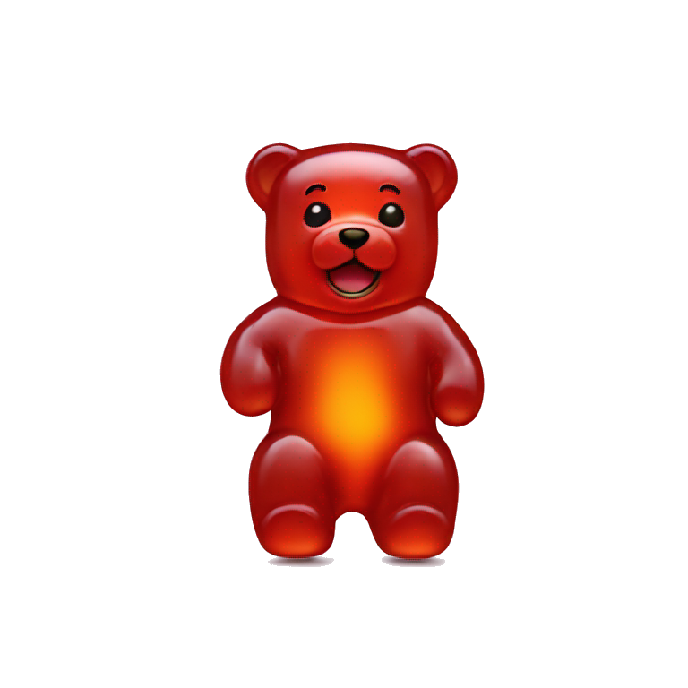 Gummy bear emoji