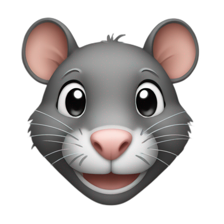smirking rat emoji
