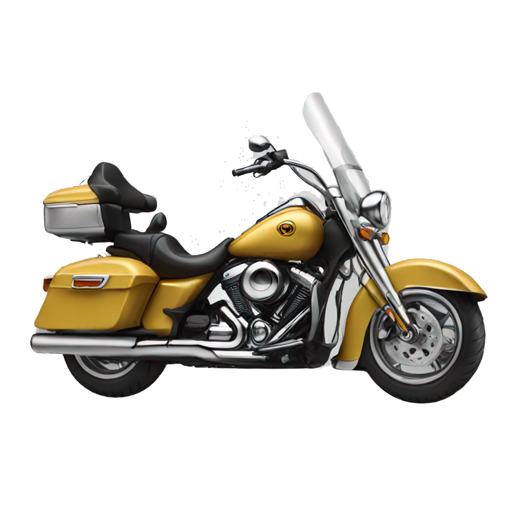 Motorcycle chariot emoji