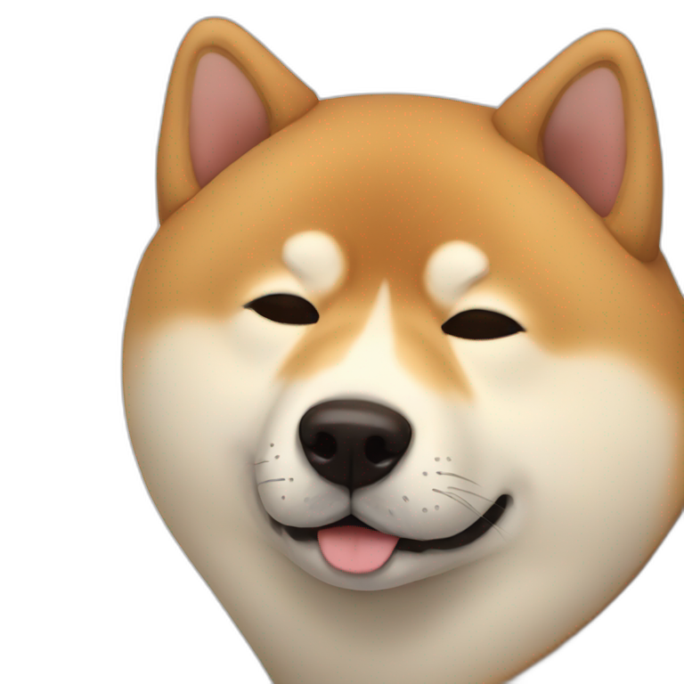 sleep-shiba-dog emoji