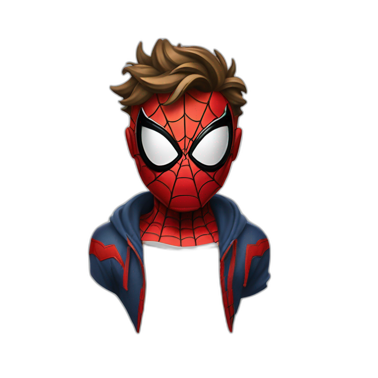 Spider man in venom emoji