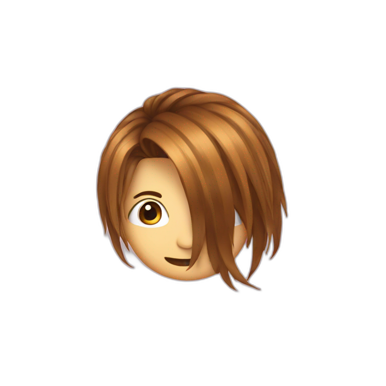 hair on floor emoji