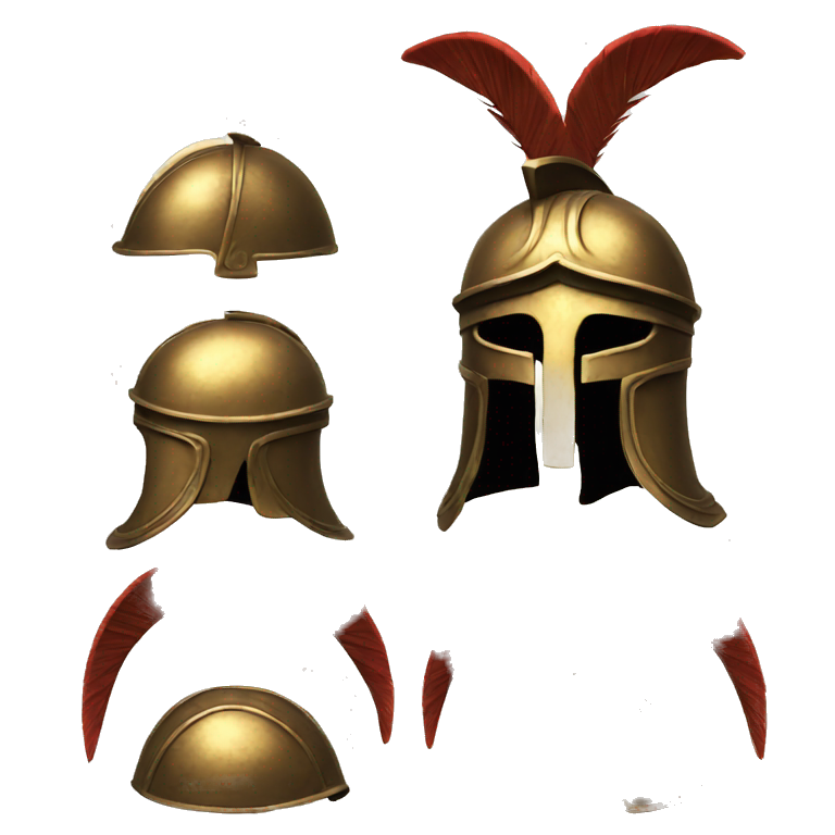 ancient greek helmet emoji