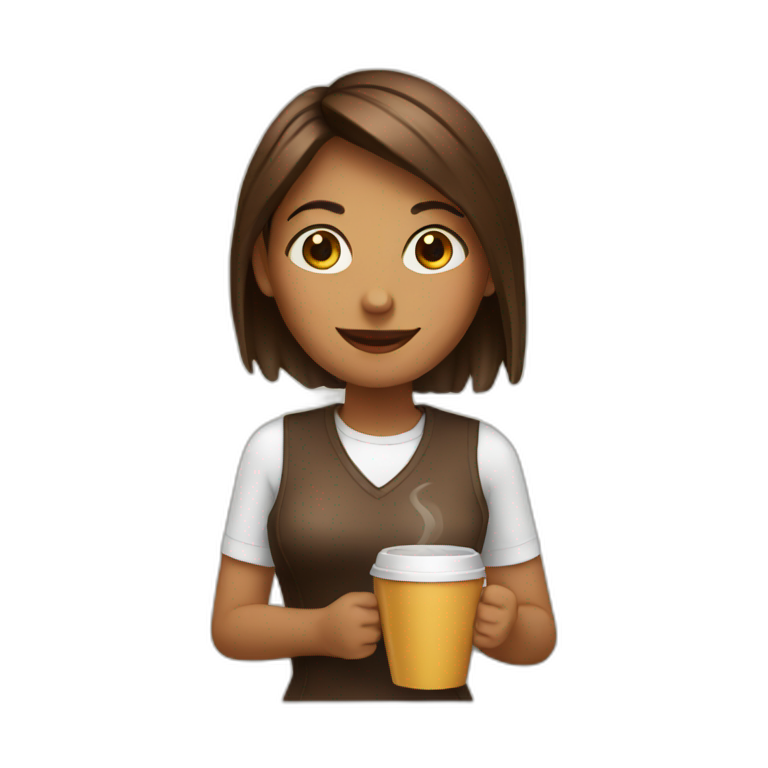 coffee-girl emoji