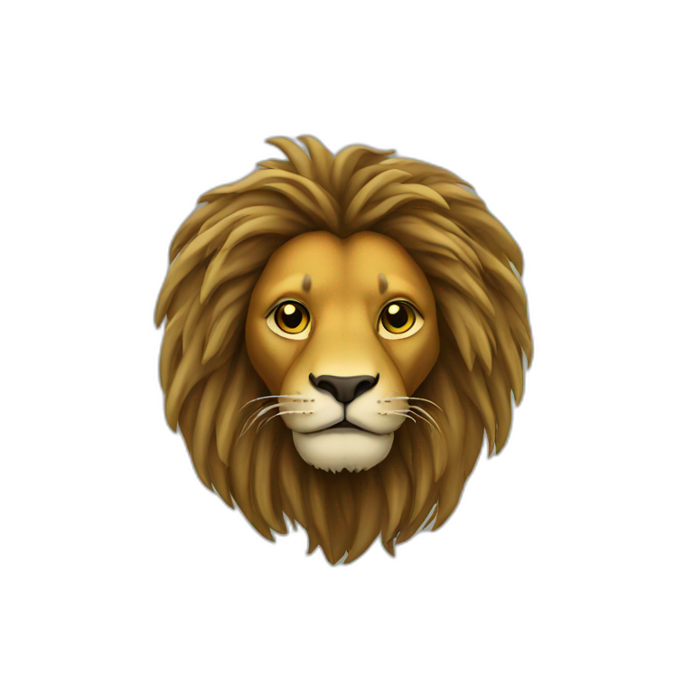 Rasta lion emoji