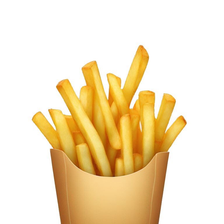 french fries emoji