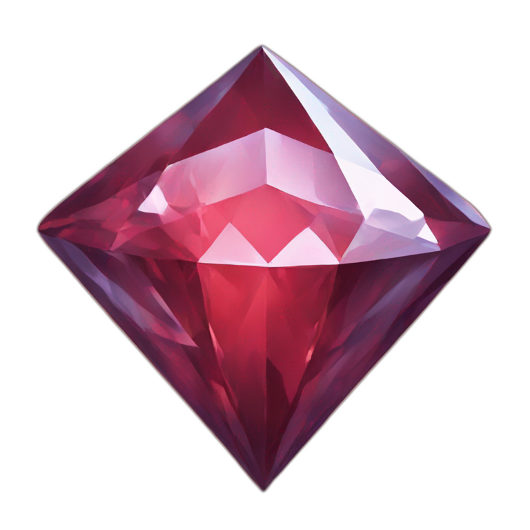red-diamond-sketch emoji