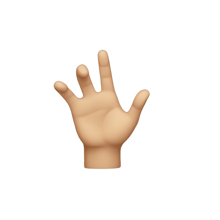 Hand gesture emoji