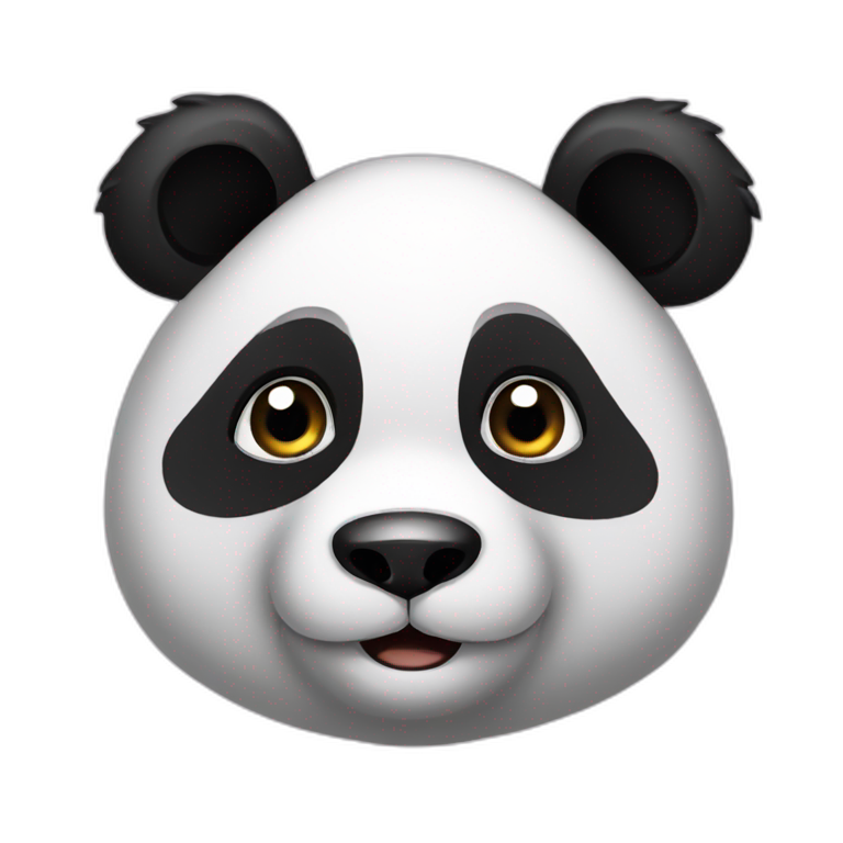 Panda png emoji