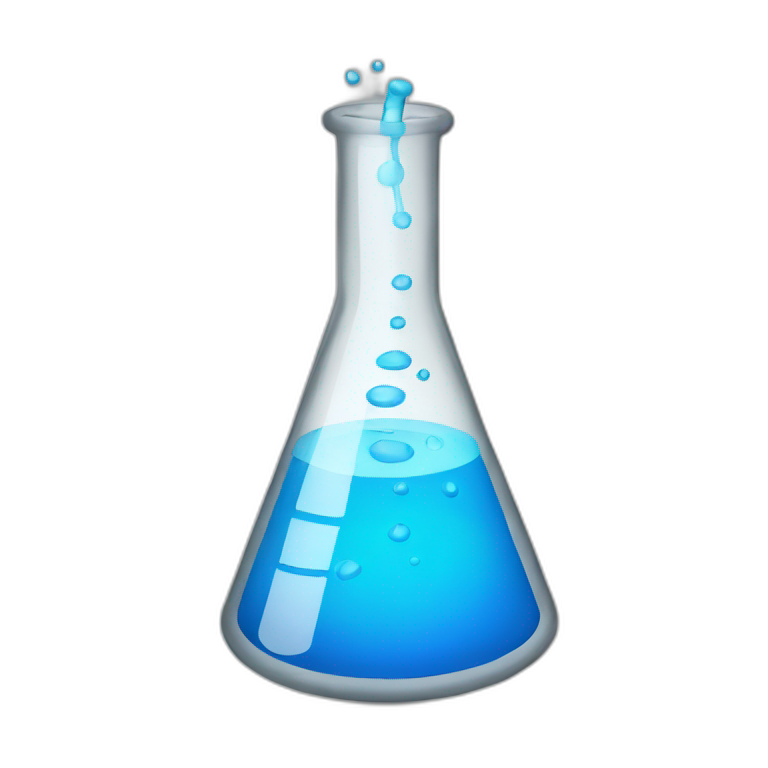 Conical flask emoji