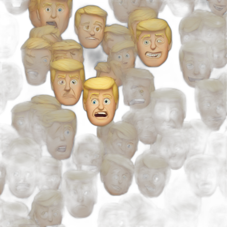 Trump slip emoji