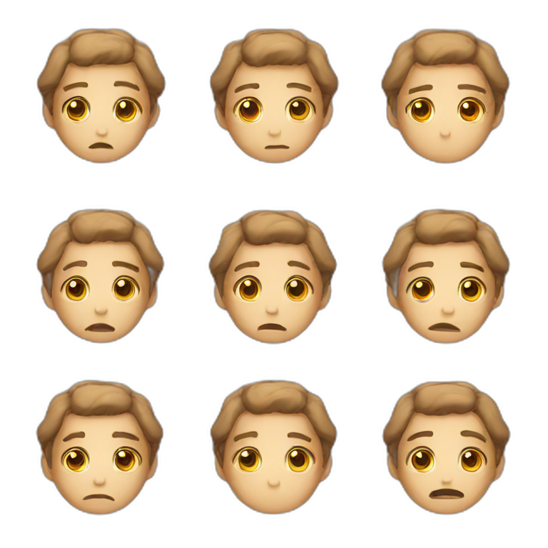Sad emoji emoji