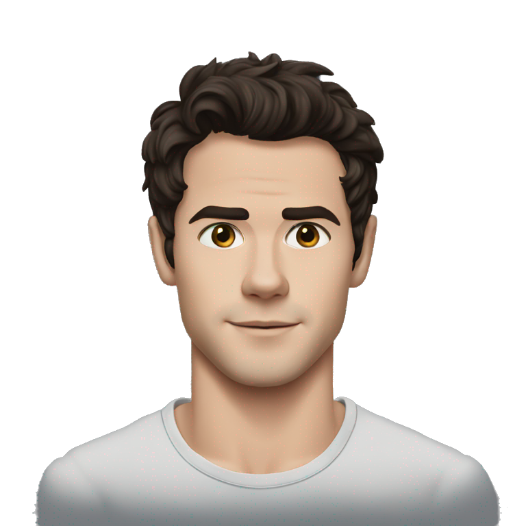 realistic Dylan O'Brien wearing tee emoji