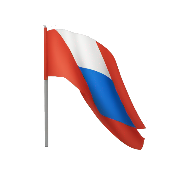 Russian flag upside down emoji