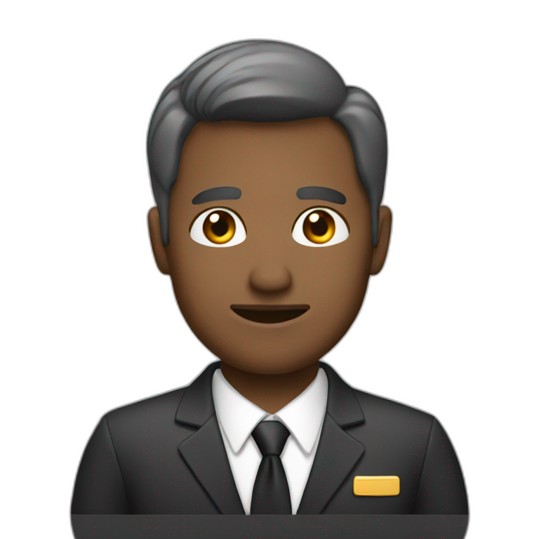 Admin man  emoji