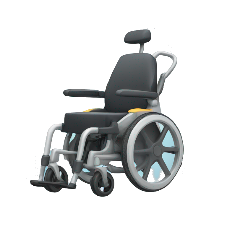 Futuristic wheelchair  emoji