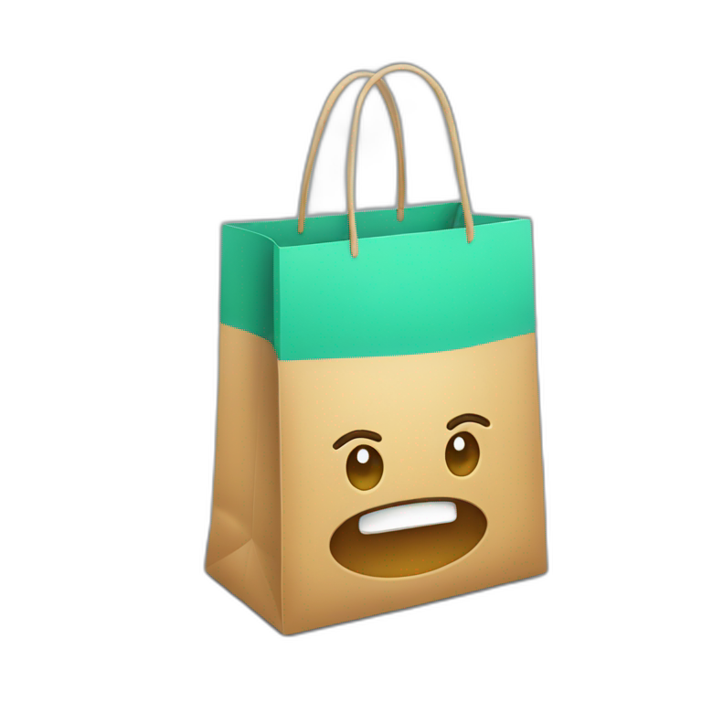 shopping bag emoji