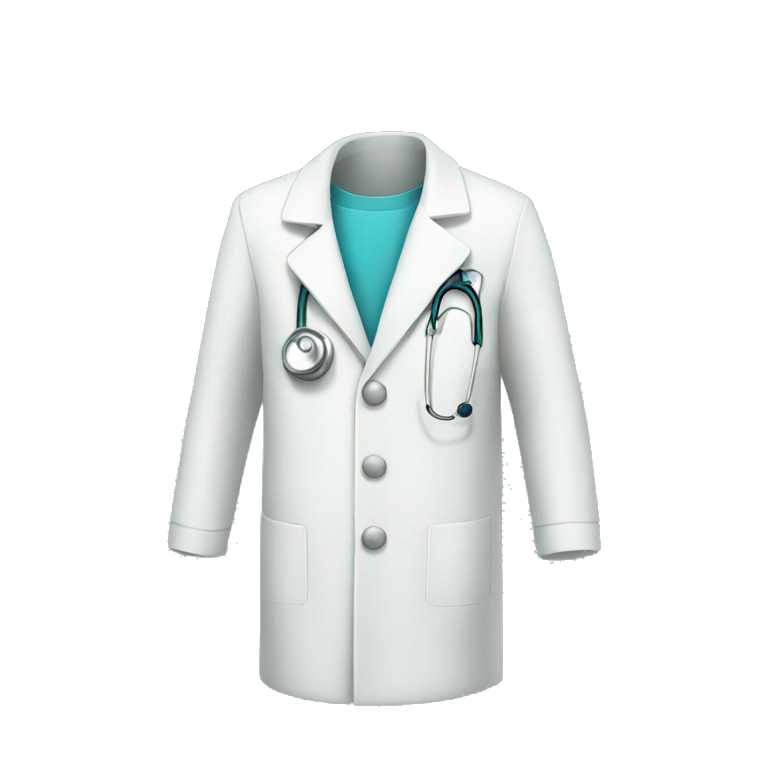 doctor's coat emoji
