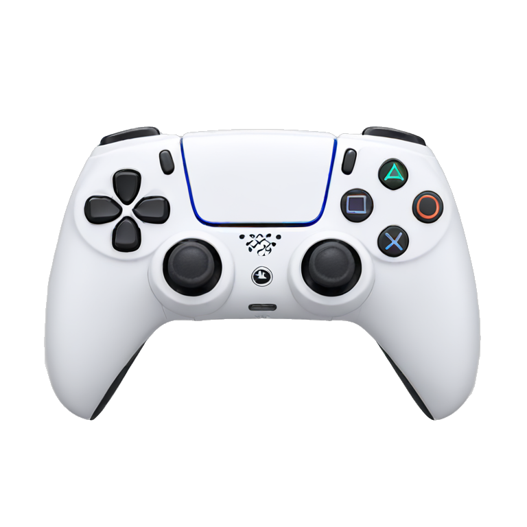 ps5 controller white emoji