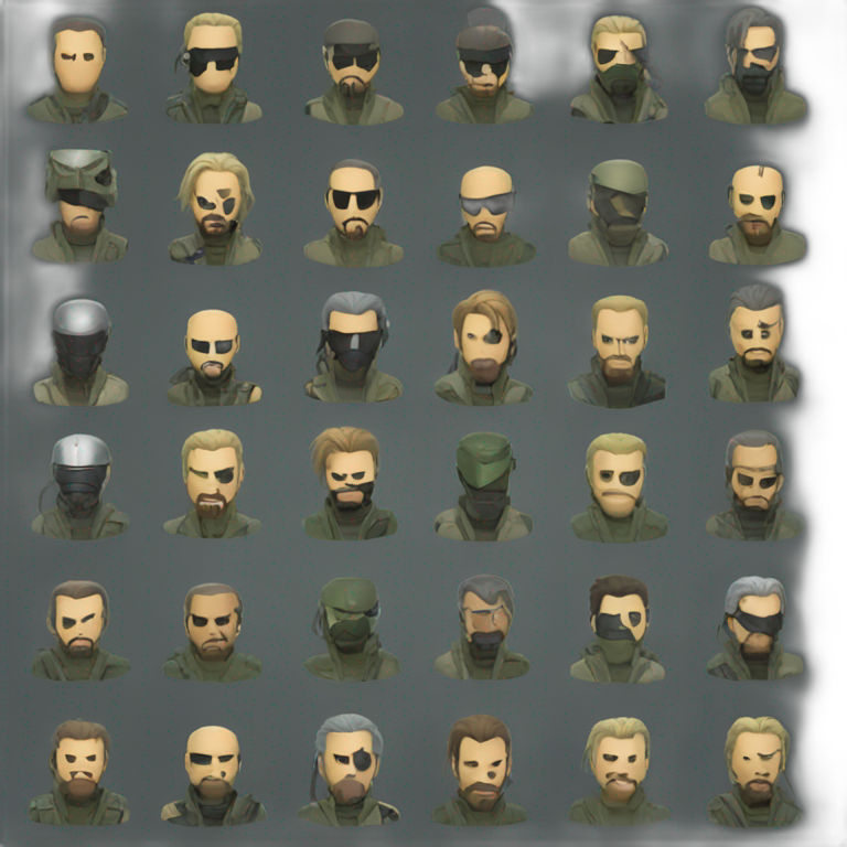 Metal Gear Solid emoji