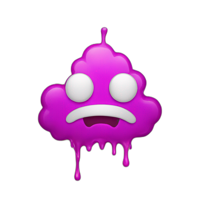 emoji melting emoji