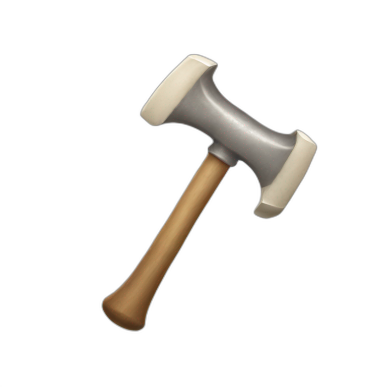 leg bone hammer emoji