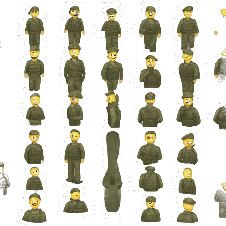 A military port emoji