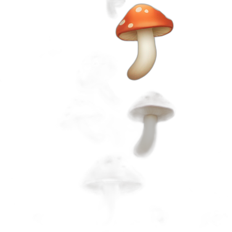 Cute mushroom emoji
