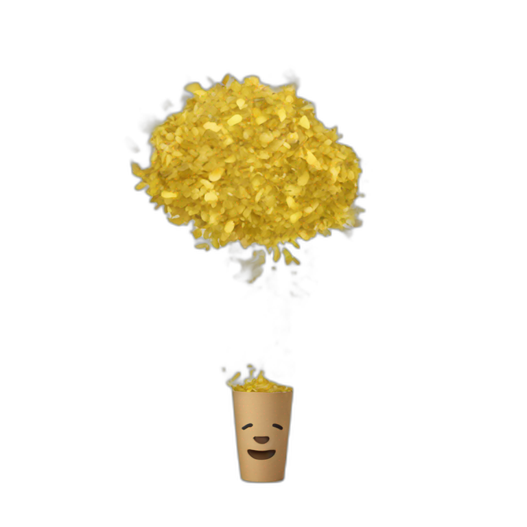 confetti explosion emoji