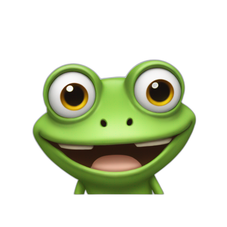crazy frog emoji